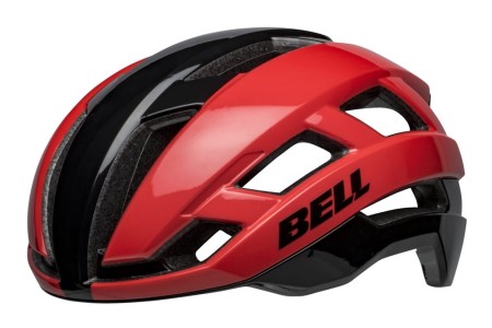 Kask gravel szosowy BELL FALCON XR LED INTEGRATED MIPS matte red black roz. M (55-59 cm) - rove.pl