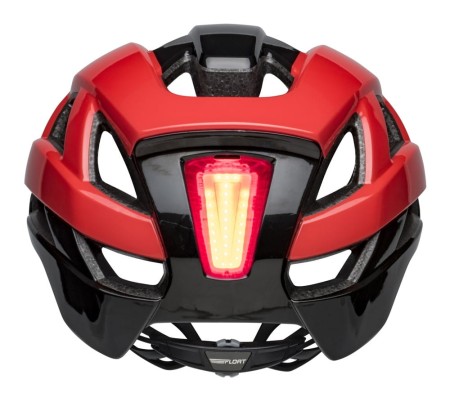 Kask gravel szosowy BELL FALCON XR LED INTEGRATED MIPS matte red black roz. M (55-59 cm) - rove.pl