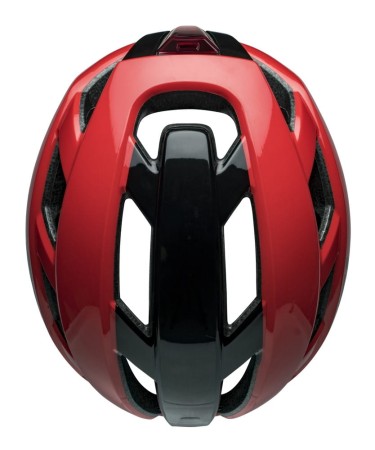 Kask gravel szosowy BELL FALCON XR LED INTEGRATED MIPS matte red black roz. M (55-59 cm) - rove.pl