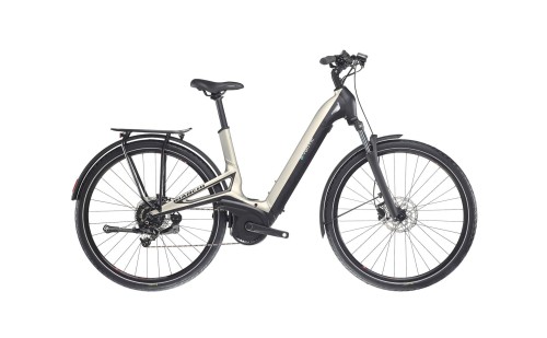 Przejdź do produktu Rower Elektryczny Bianchi e-Vertic C-Type DEORE 10sp Champagne YSBB5