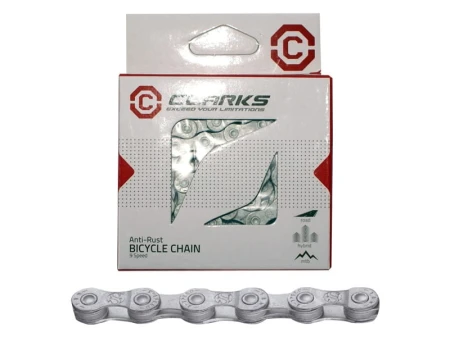 Łańcuch rowerowy CLARK'S YBN CL9 RB SHIMANO CAMPAGNOLO SRAM (9 Biegów, 1/2"x11/128", dł.116ogniw, szer.6.4mm, spinka do łańcuca) Antykorozyjny - rove.pl
