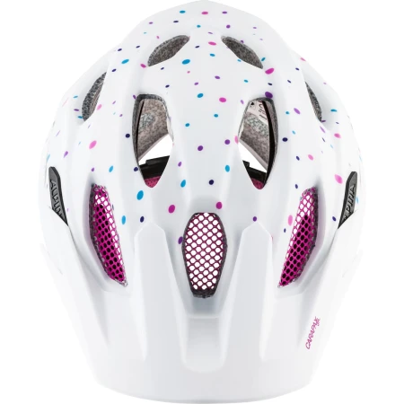 Alpina kask carapax  jr white polka dots 51-56 - rove.pl