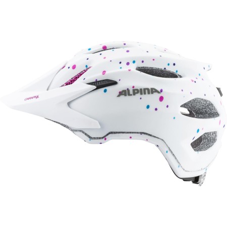Alpina kask carapax  jr white polka dots 51-56 - rove.pl