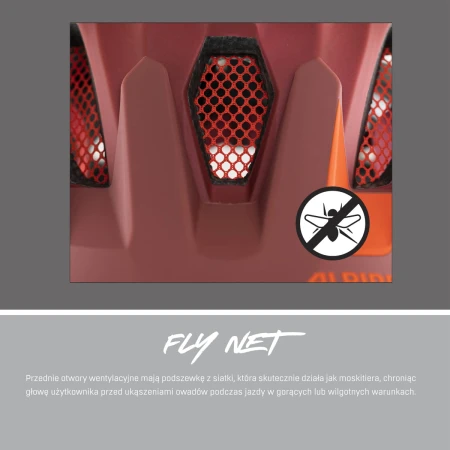 Alpina kask carapax  jr white polka dots 51-56 - rove.pl