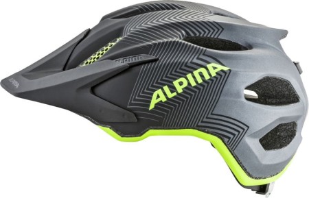 Alpina kask carapax  jr black-neon-yellow 51-56 - rove.pl