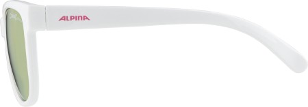 Alpina okulary junior luzy kolor white gloss szkło pink mirror cat.3 - rove.pl