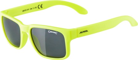 Alpina okulary junior mitzo kolor neon-yellow matt szkło black cat.3 - rove.pl