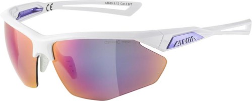 Przejdź do produktu Alpina okulary nylos hr kolor white-purple szkło purple mirror cat.3