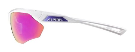 Alpina okulary nylos hr kolor white-purple szkło purple mirror cat.3 - rove.pl