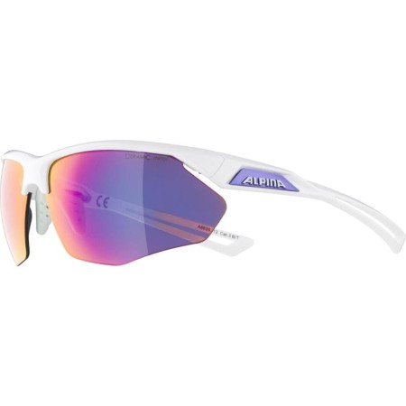 Alpina okulary nylos hr kolor white-purple szkło purple mirror cat.3 - rove.pl