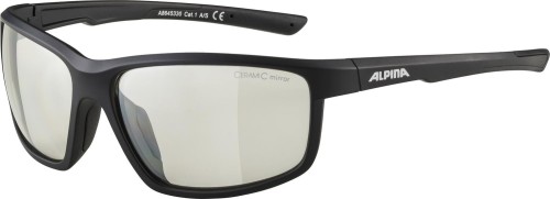 Przejdź do produktu Alpina okulary defey kolor black matt szkło clear mirror cat.1