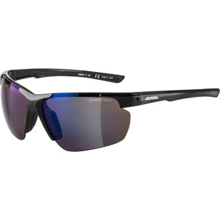 Alpina okulary defey hr kolor black szkło blue mirror cat.3 - rove.pl