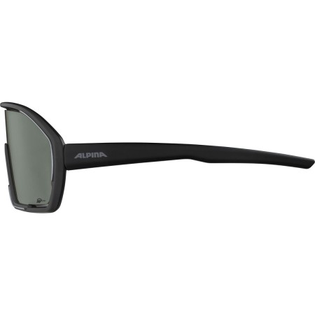 Alpina okulary bonfire q-lite kolor black matt szkło silver mirror cat.3 hydrophobic, fogstop - rove.pl