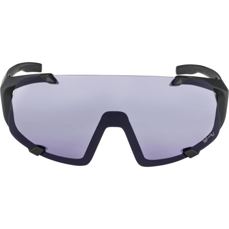 Alpina okulary hawkeye q-lite v kolor black matt szkło purple cat.1-3  hydrophobic, fogstop - rove.pl