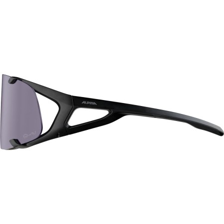 Alpina okulary hawkeye q-lite v kolor black matt szkło purple cat.1-3  hydrophobic, fogstop - rove.pl