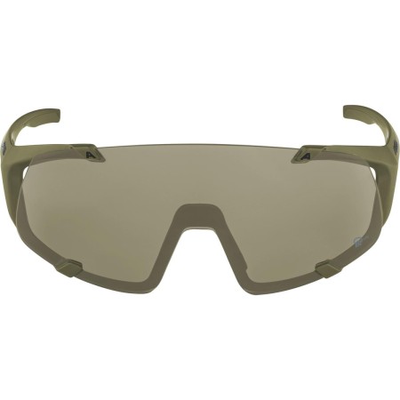 Alpina okulary hawkeye q-lite kolor olive matt szkło silver mirror cat.3  hydrophobic, fogstop - rove.pl