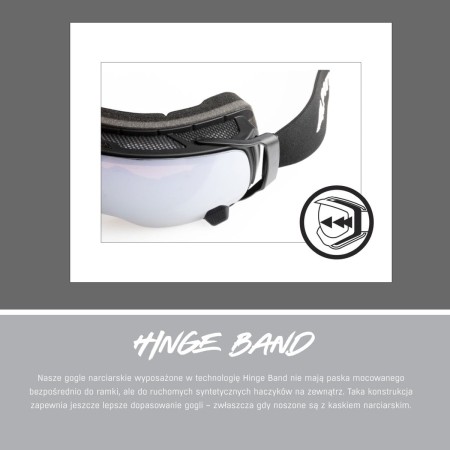 Alpina gogle blackcomb q-lite moon-grey matt szkło q-lite blue s2 new 2024 - rove.pl