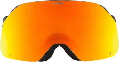 Alpina gogle blackcomb q-lite black-yellow matt szkło q-lite orange s2 new 2024 - rove.pl