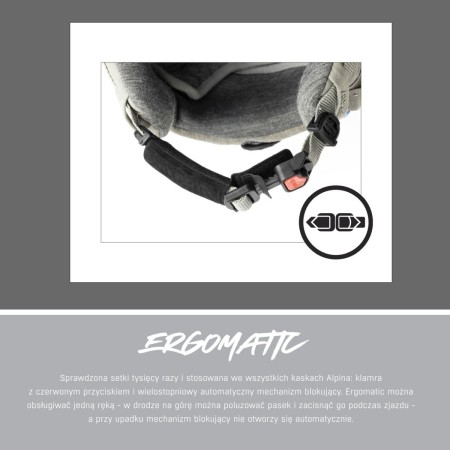 Alpina kask zimowy zupo light-rose matt 51-55 - rove.pl