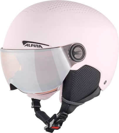 Alpina kask zimowy zupo visor q-lite rose matt 51-55 - rove.pl