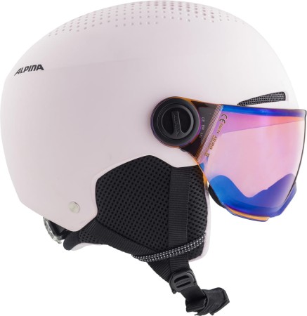 Alpina kask zimowy zupo visor q-lite rose matt 51-55 - rove.pl