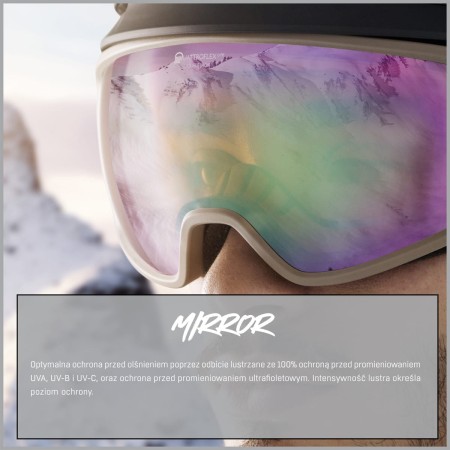 Alpina kask zimowy zupo visor q-lite rose matt 51-55 - rove.pl