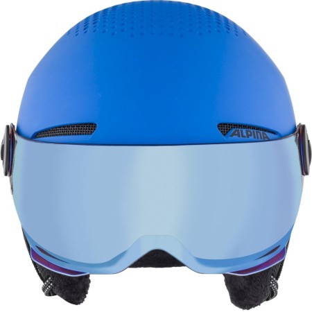 Alpina kask zimowy zupo visor q-lite blue matt 51-55 - rove.pl