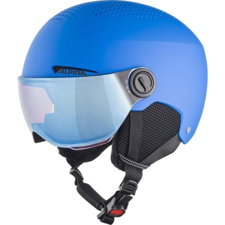 Alpina kask zimowy zupo visor q-lite blue matt 54-58 - rove.pl