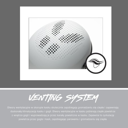 Alpina kask zimowy zupo visor q-lite blue matt 54-58 - rove.pl