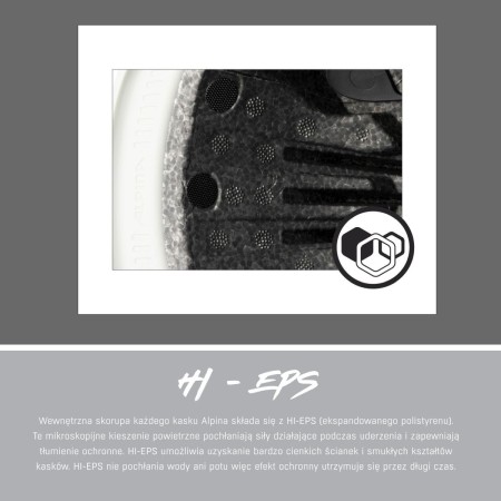 Alpina kask zimowy gems white matt 55-59 - rove.pl