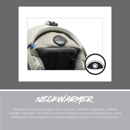 Alpina kask zimowy gems white matt 55-59 - rove.pl