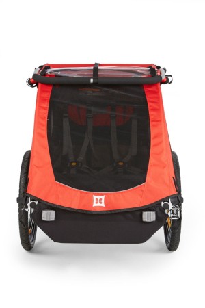 Burley  przyczepka dziecięca honey bee czerwona - rove.pl