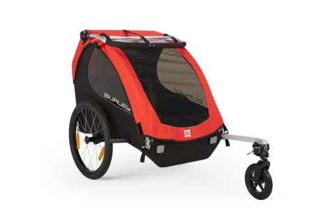 Burley  przyczepka dziecięca honey bee czerwona - rove.pl