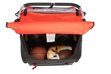 Burley  przyczepka dziecięca honey bee czerwona - rove.pl