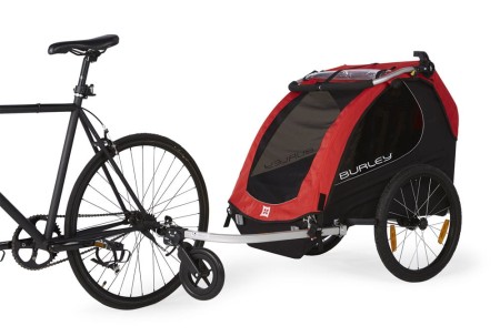 Burley  przyczepka dziecięca honey bee czerwona - rove.pl