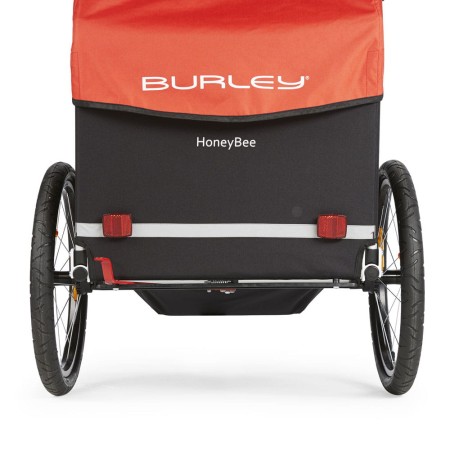 Burley  przyczepka dziecięca honey bee czerwona - rove.pl