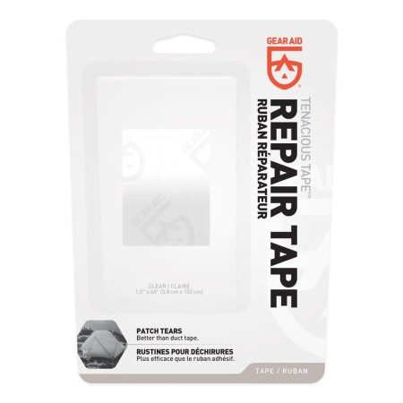 Burley zam.cz gear aid taśma do łatania tenacious tape repair clear 7,6x50cm - rove.pl