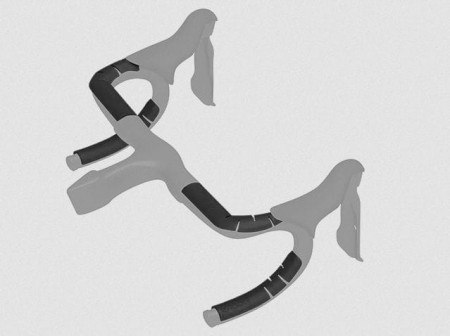 Ergon bar tape wkładki orthocell® pad set new 2024 - rove.pl