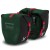 Extrawheel sakwy uniwersalne rider polyester green/black 30l - rove.pl