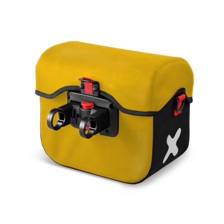 Extrawheel torba na kierownicę handy polyester yellow/black 5l - rove.pl