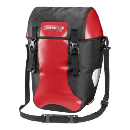 Ortlieb sakwy tylne bike-packer classic red-black 40l - rove.pl