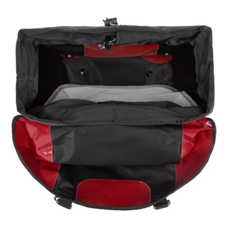 Ortlieb sakwy tylne bike-packer classic red-black 40l - rove.pl