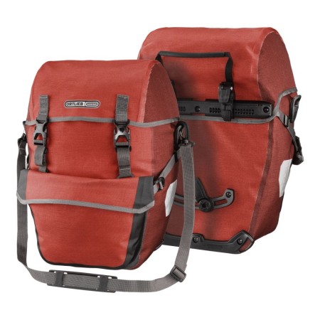 Ortlieb sakwy tylne bike-packer plus salsa-dark chili 42l - rove.pl