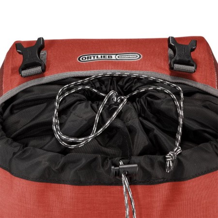 Ortlieb sakwy tylne bike-packer plus salsa-dark chili 42l - rove.pl