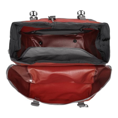 Ortlieb sakwy tylne bike-packer plus salsa-dark chili 42l - rove.pl