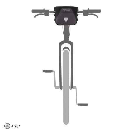 Ortlieb torba na kierownicę ultimate six plus 6,5l granite-black bez mocowania - rove.pl