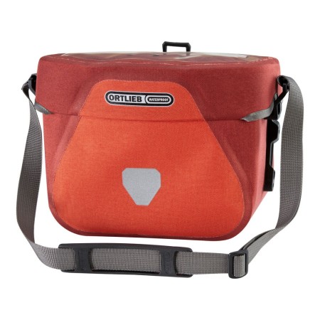 Ortlieb torba na kierownicę ultimate six plus 6,5l salsa-dark chili bez mocowania - rove.pl