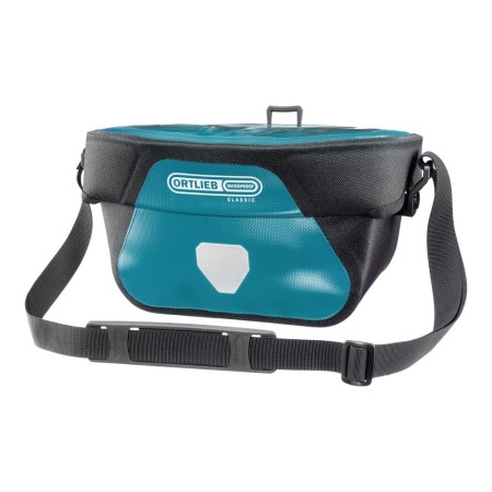 Ortlieb torba na kierownicę ultimate six classic 5l petrol-black bez mocowania - rove.pl