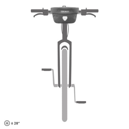 Ortlieb torba na kierownicę ultimate six urban 5l pepper bez mocowania - rove.pl