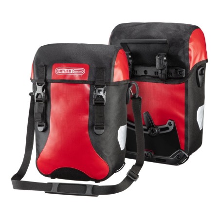Ortlieb sakwy uniwersalne sport-packer classic red-black 30l - rove.pl
